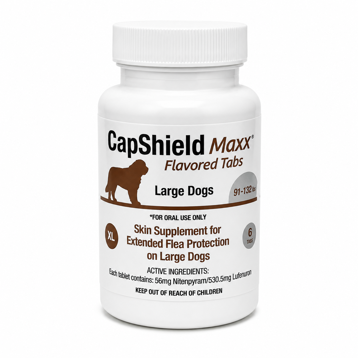 CapShield Maxx Flea Protection X-Large 6Tabs