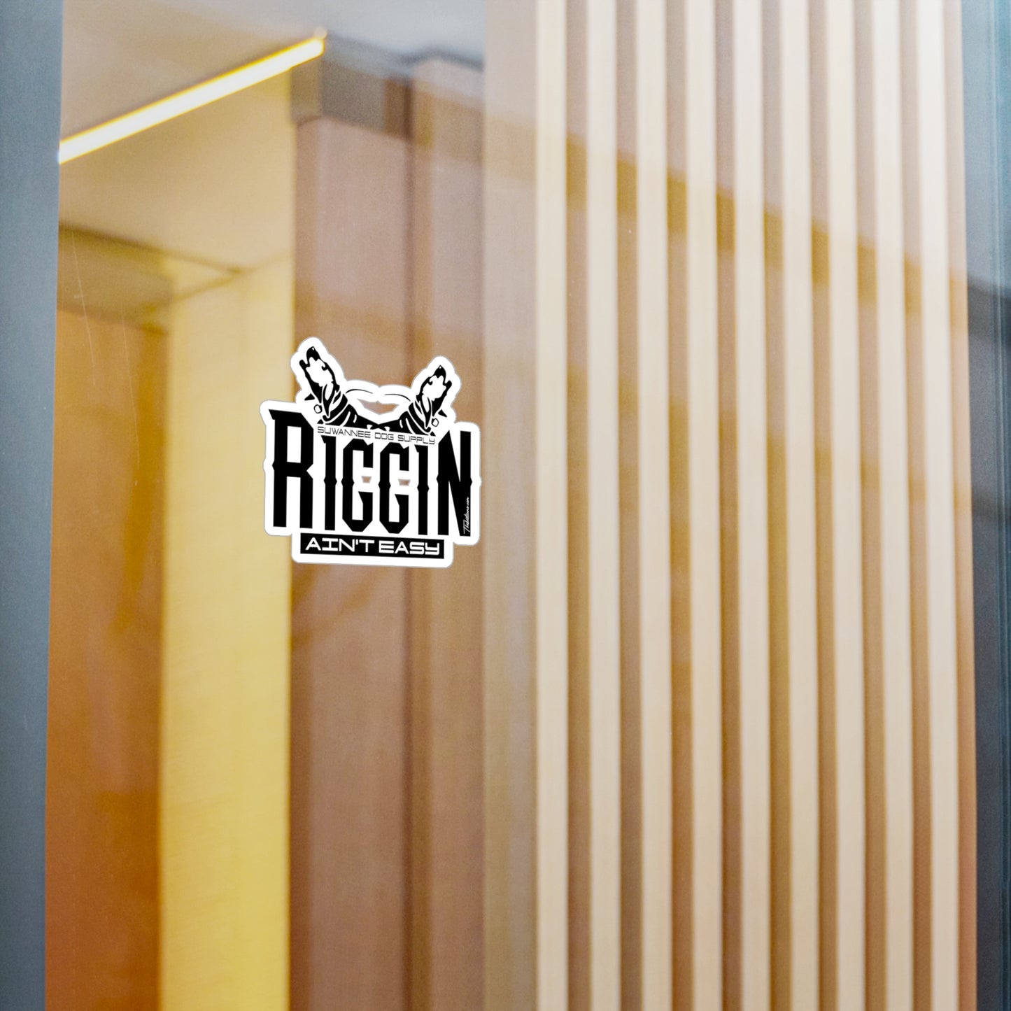 Riggin Aint Easy Sticker