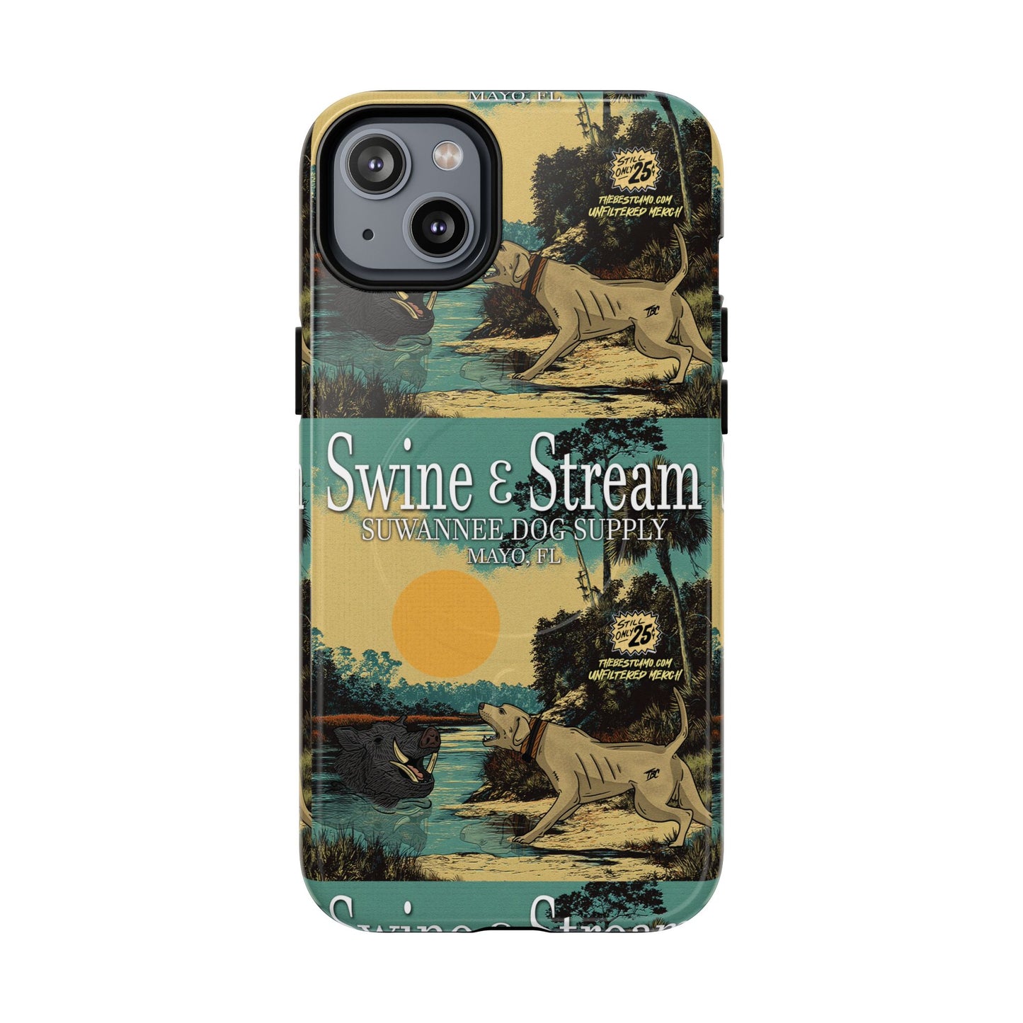 Swine and Stream Phone Case