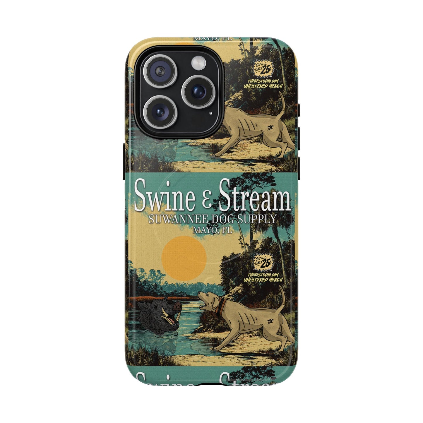 Swine and Stream Phone Case