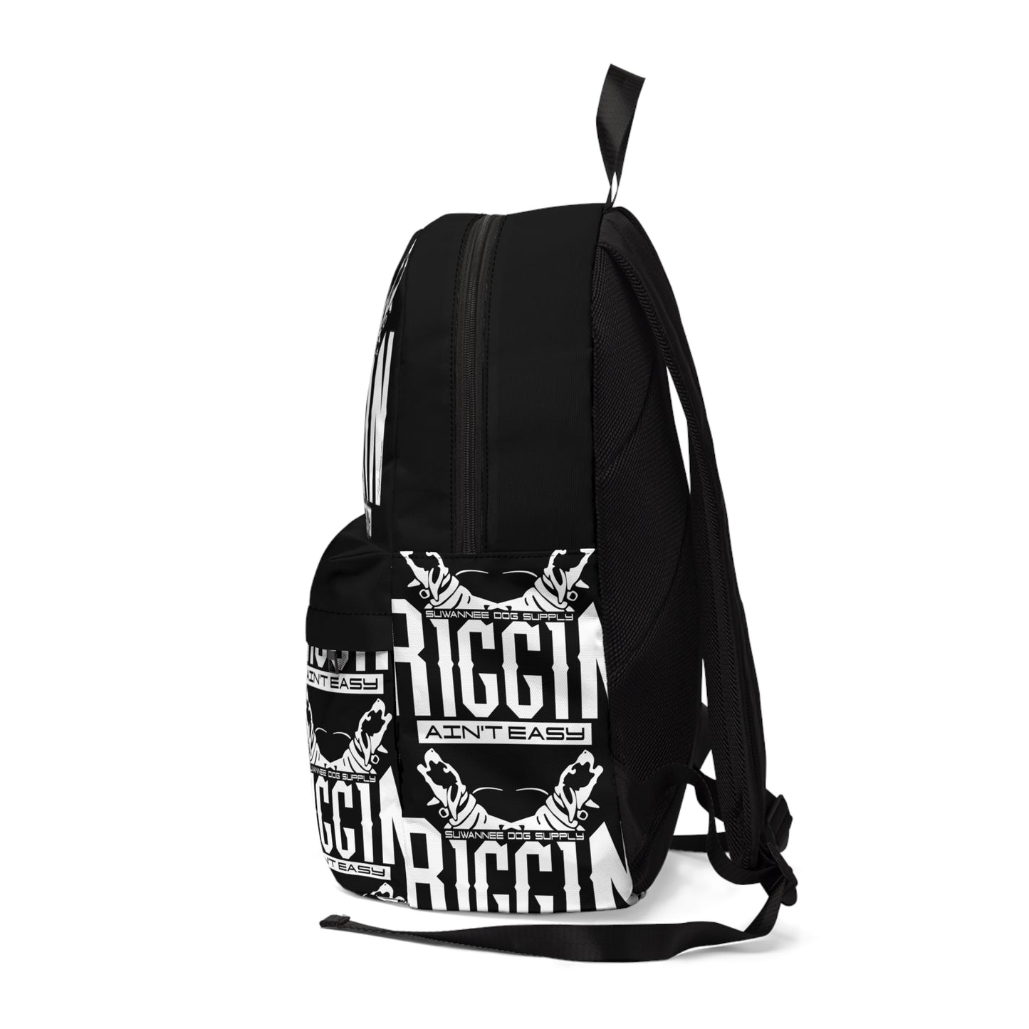 Riggin Ain't Easy Black Backpack