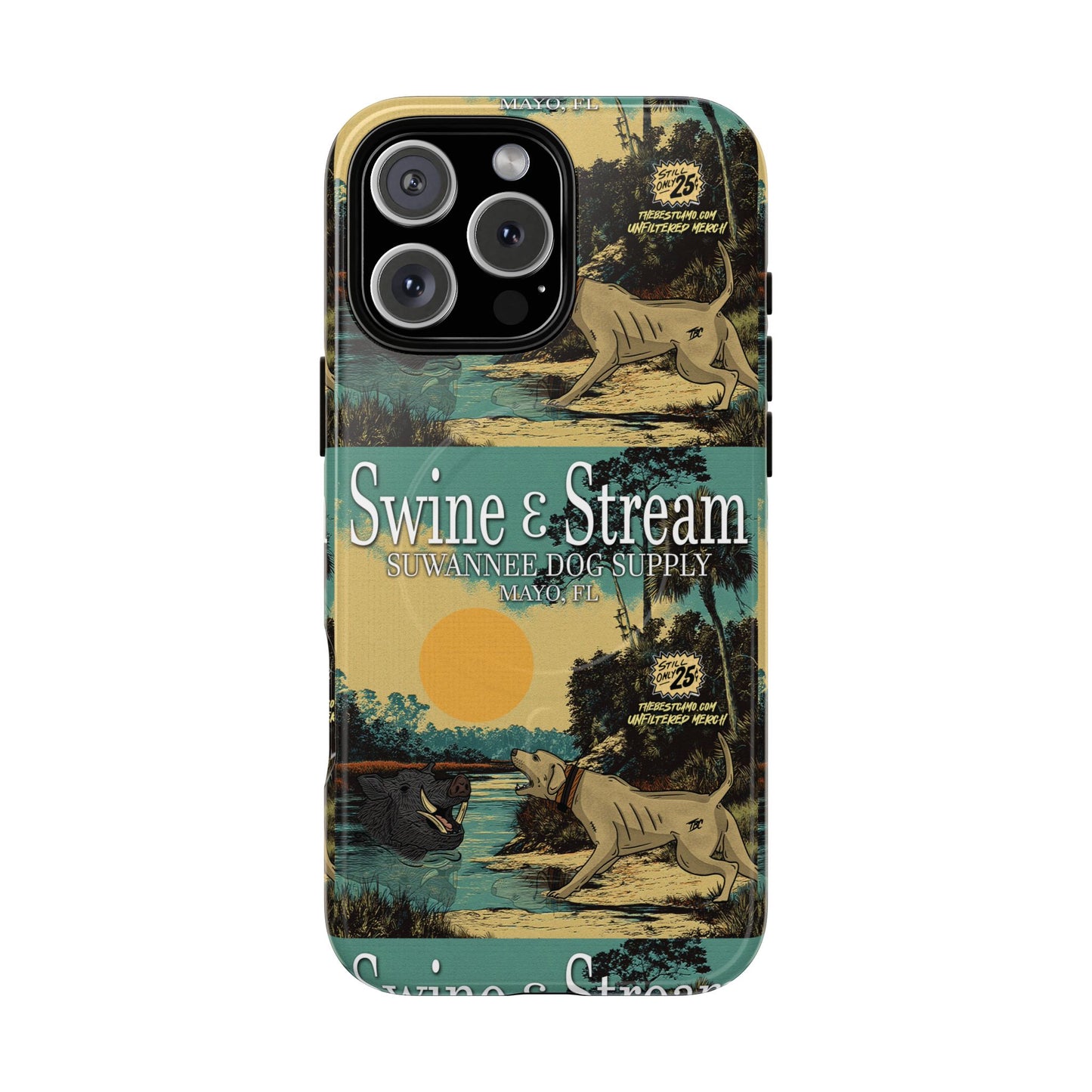 Swine and Stream Phone Case