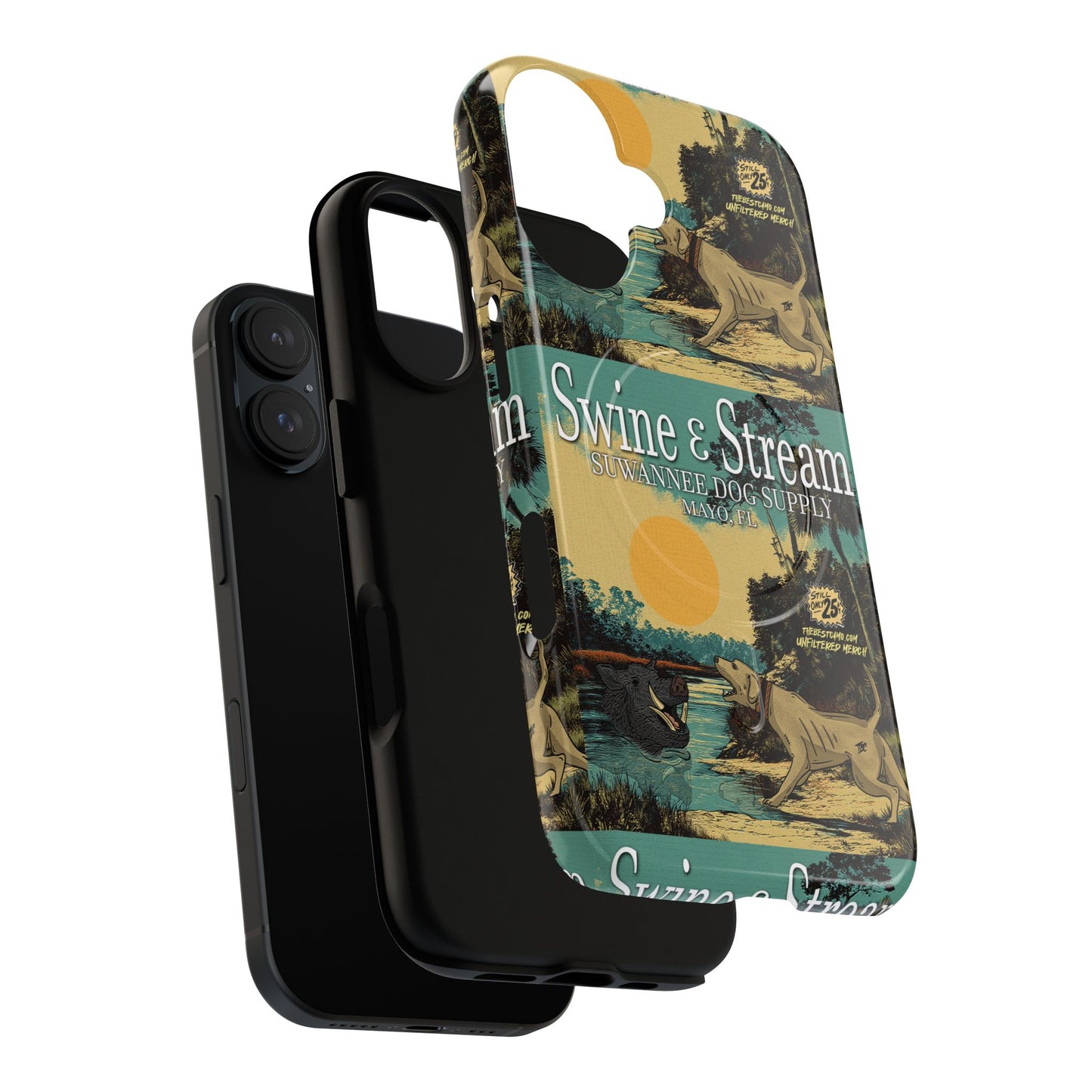Swine and Stream Phone Case