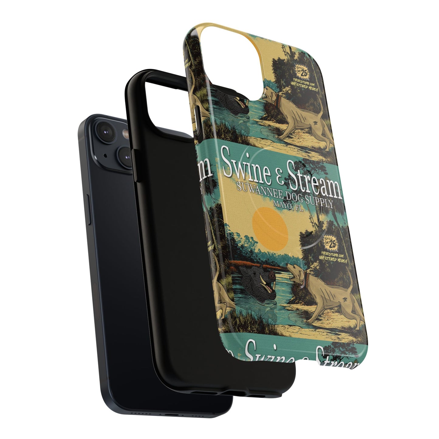 Swine and Stream Phone Case