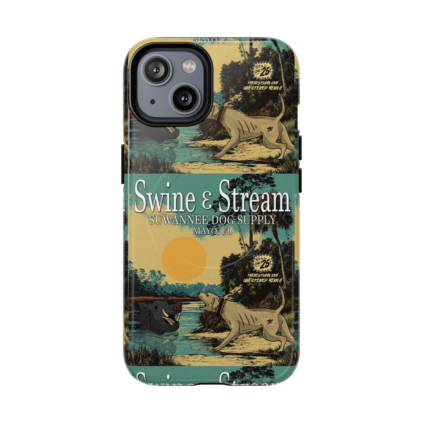 Swine and Stream Phone Case