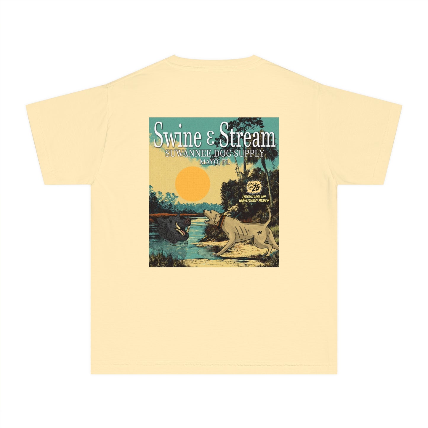 Swine and Stream Youth T-shirt