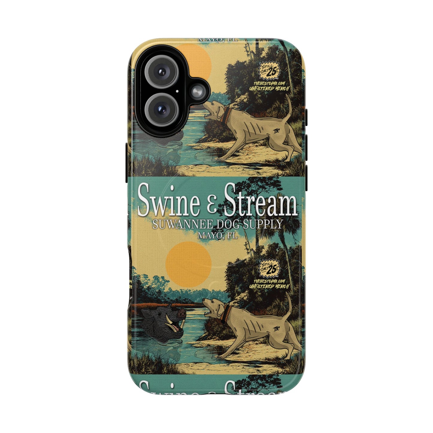 Swine and Stream Phone Case
