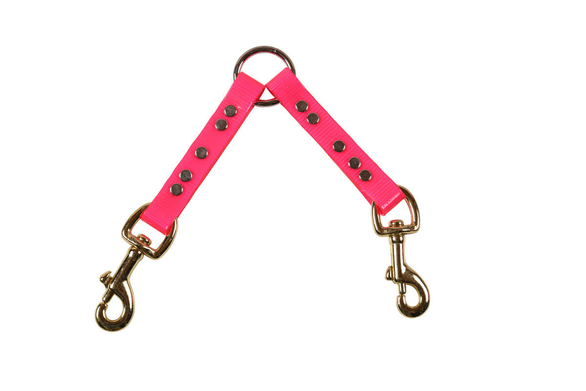 2 Dog Coupler Dayglow