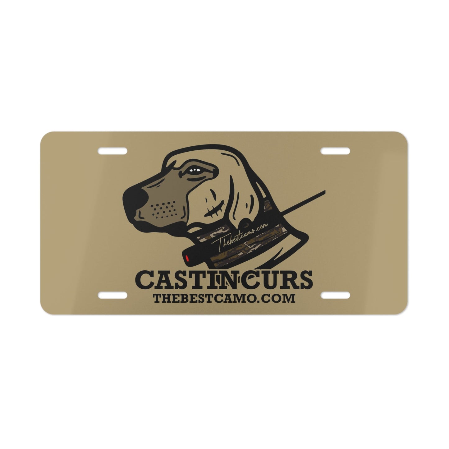 CASTIN CURS License Plate