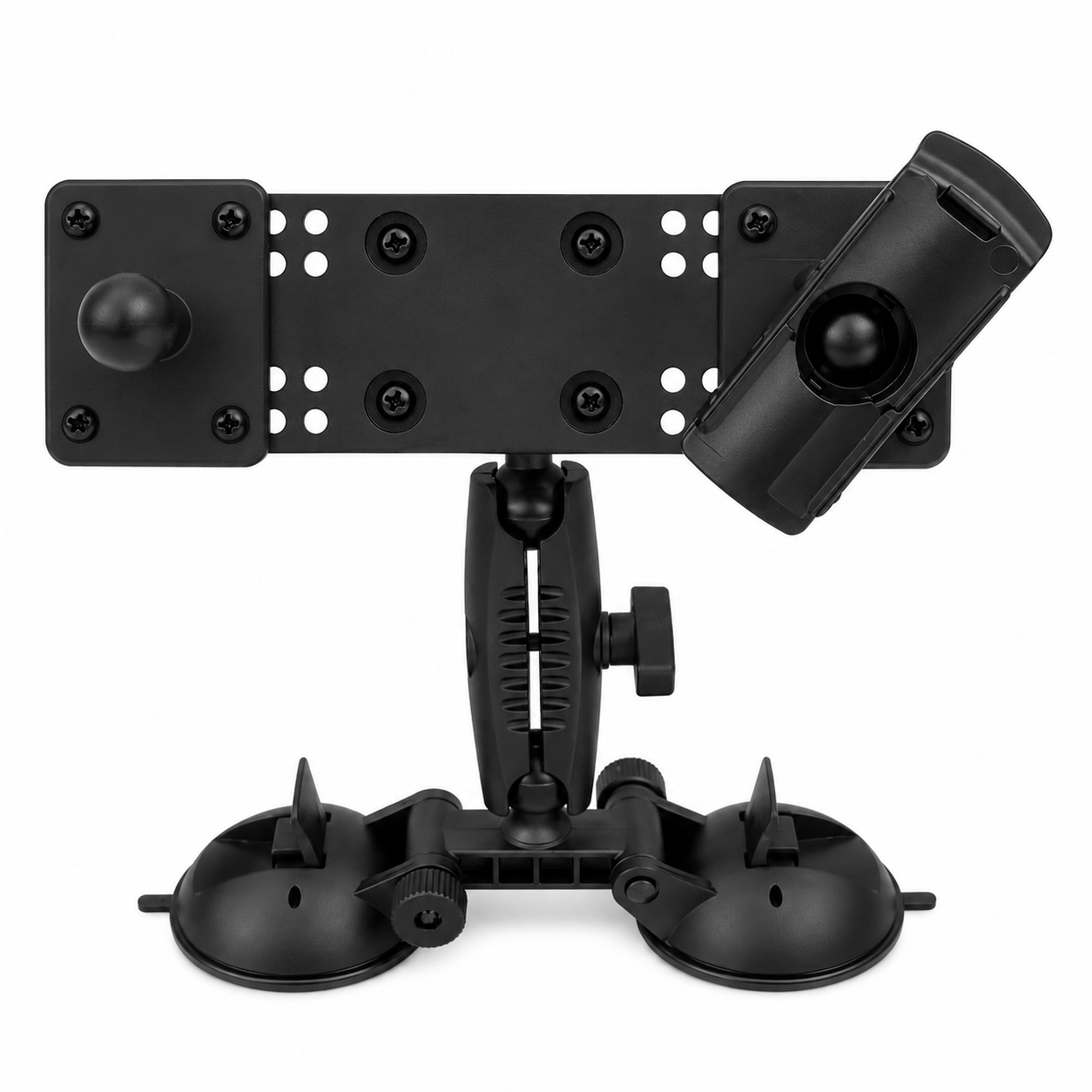 Double Suction Windshield Garmin Drivetrack 70/71 + Alpha or Astro Mount