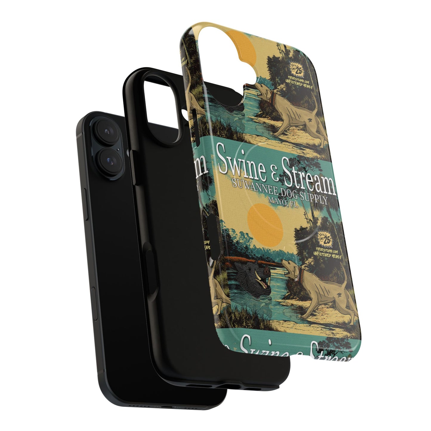 Swine and Stream Phone Case