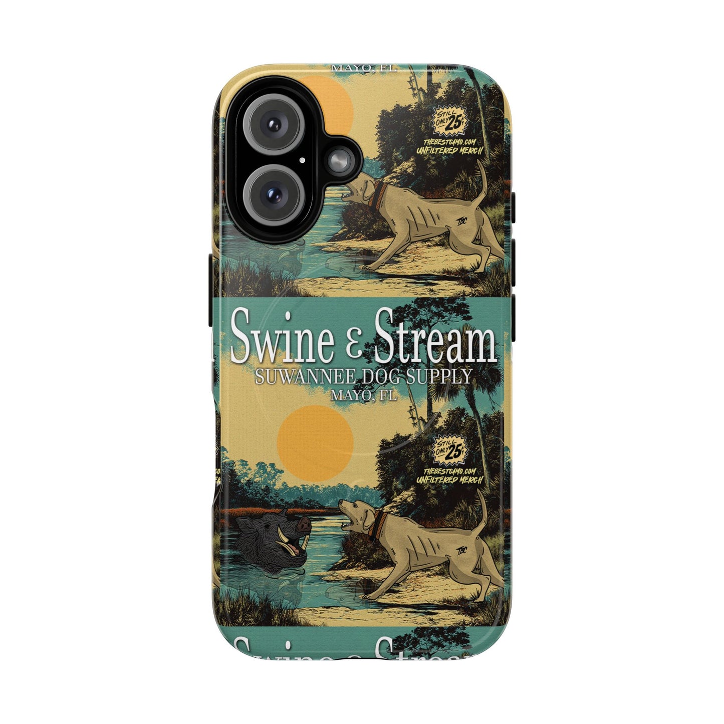 Swine and Stream Phone Case