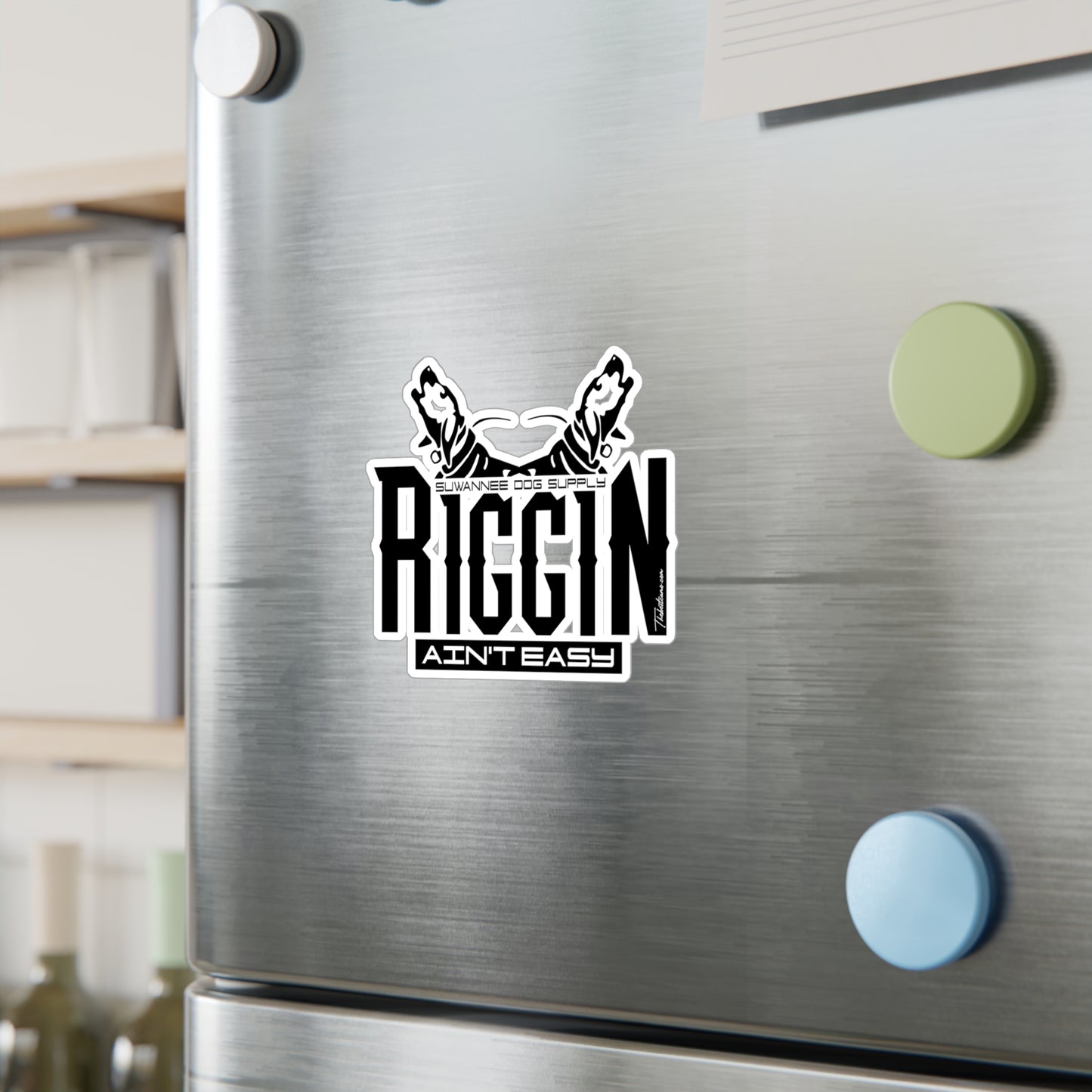 Riggin Aint Easy Sticker