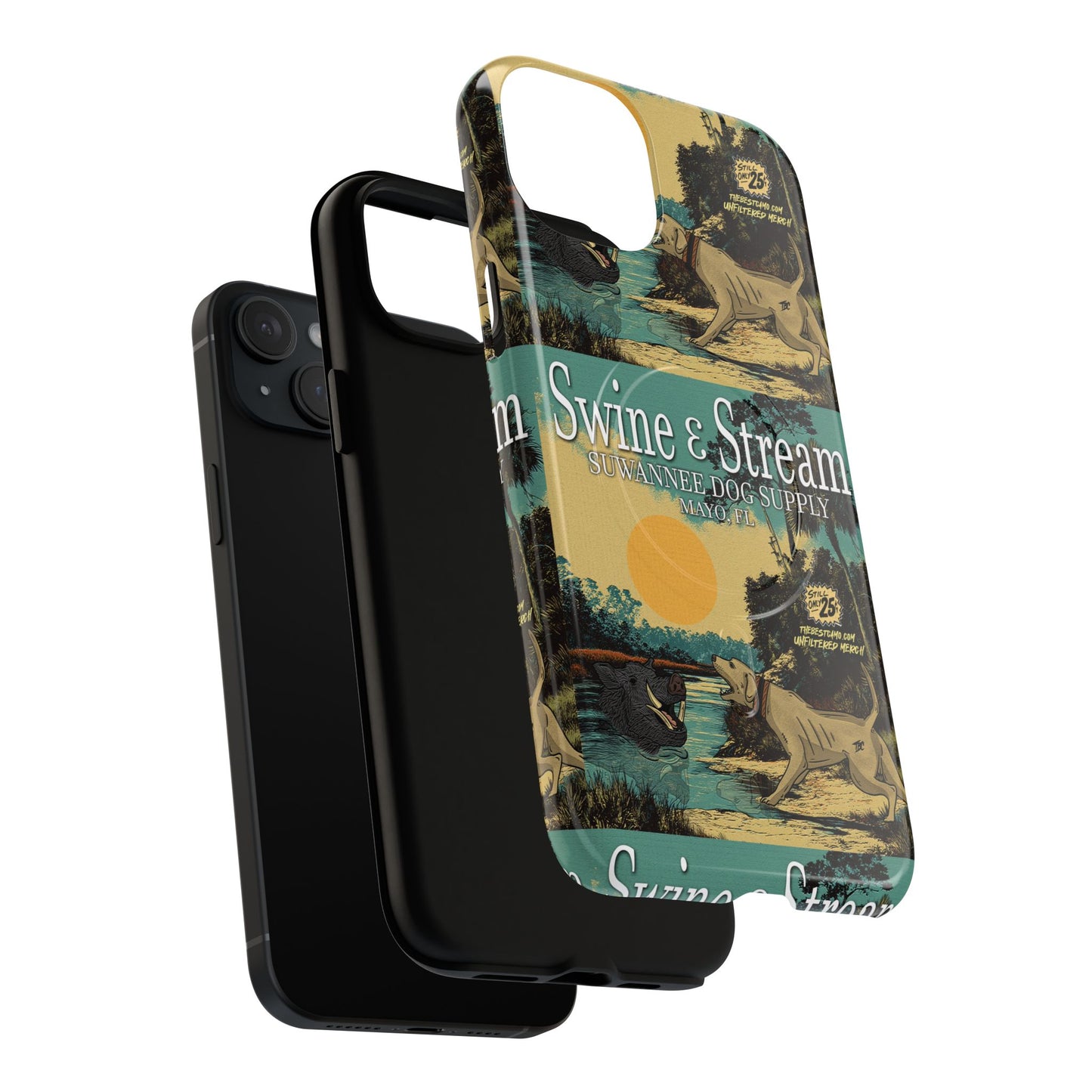 Swine and Stream Phone Case