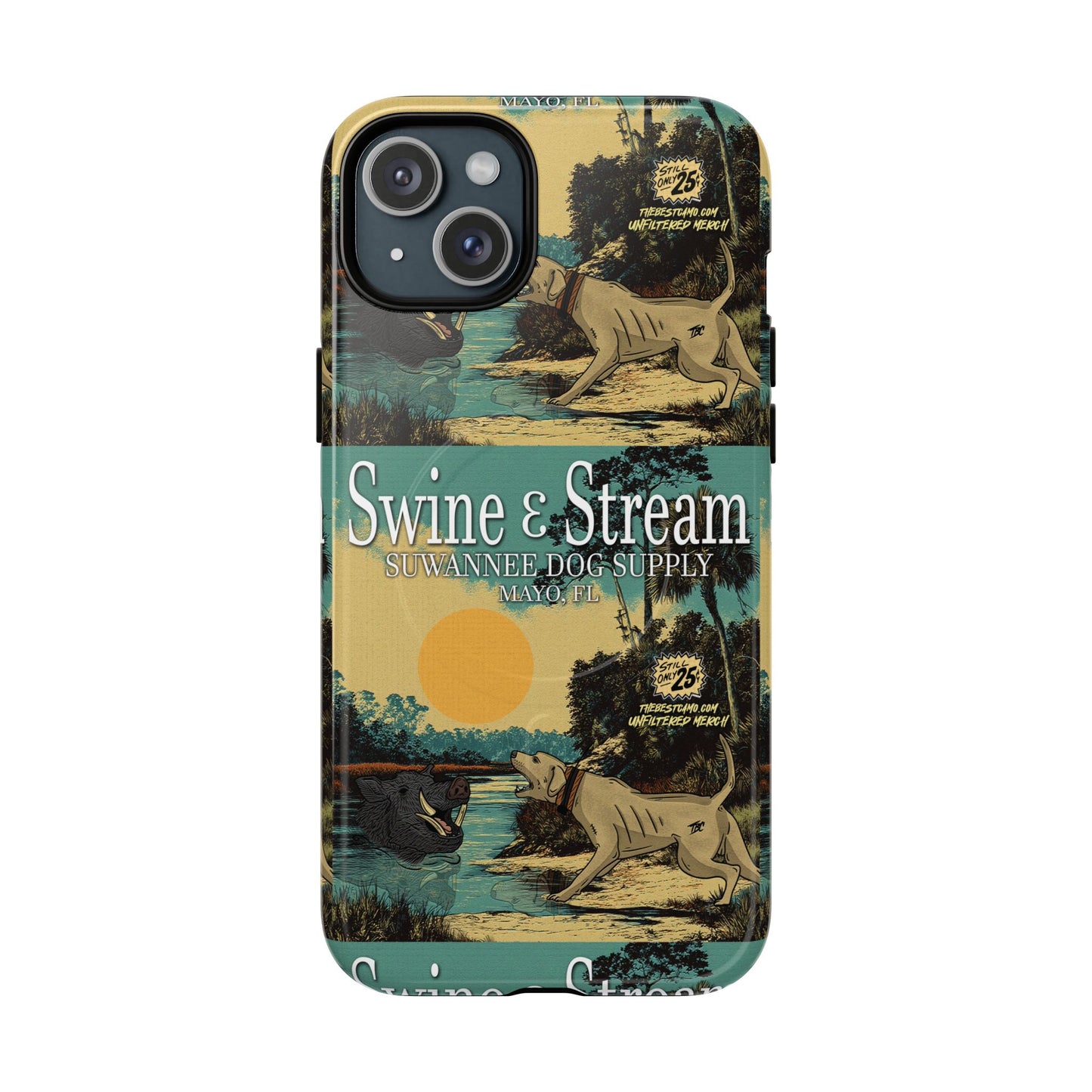 Swine and Stream Phone Case