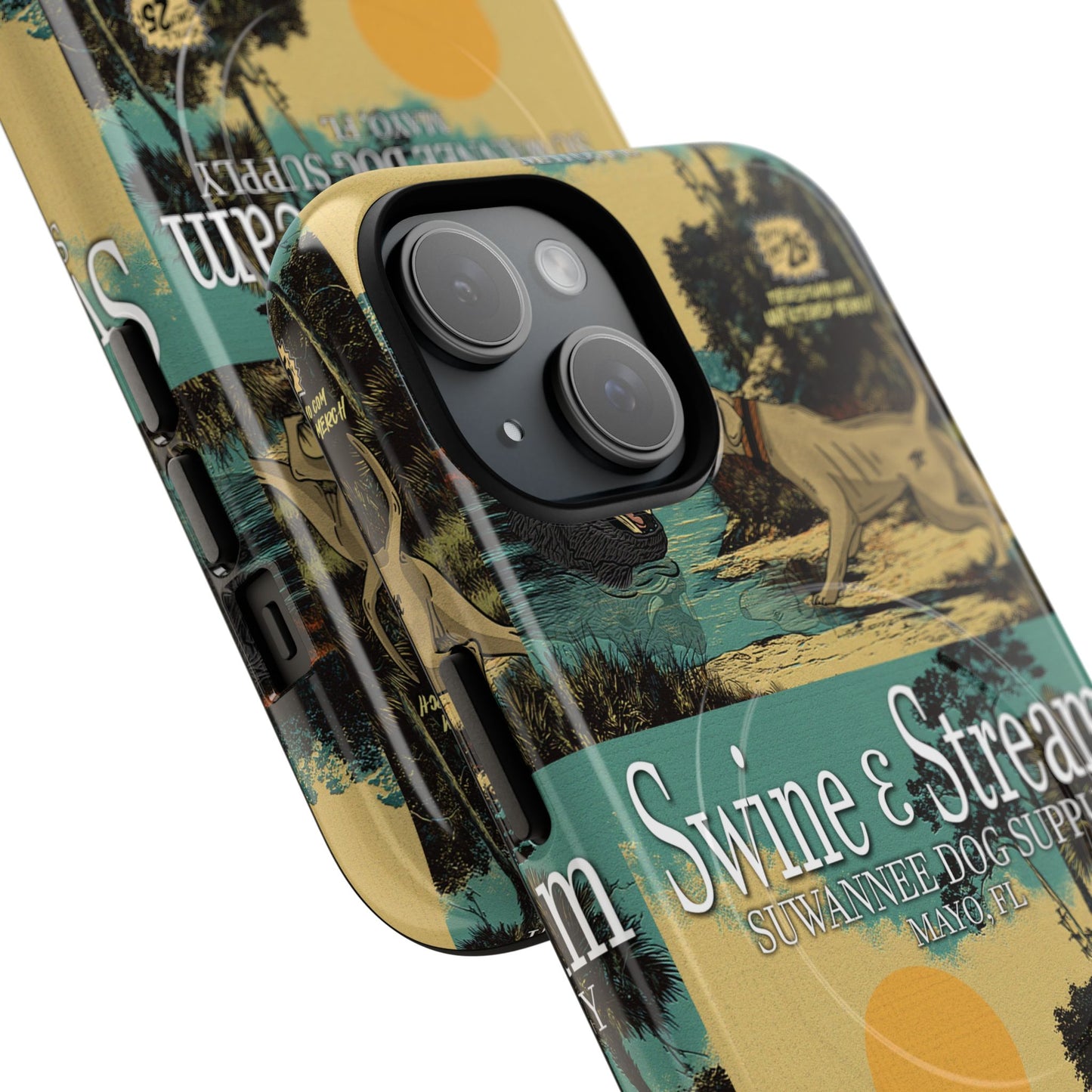 Swine and Stream Phone Case