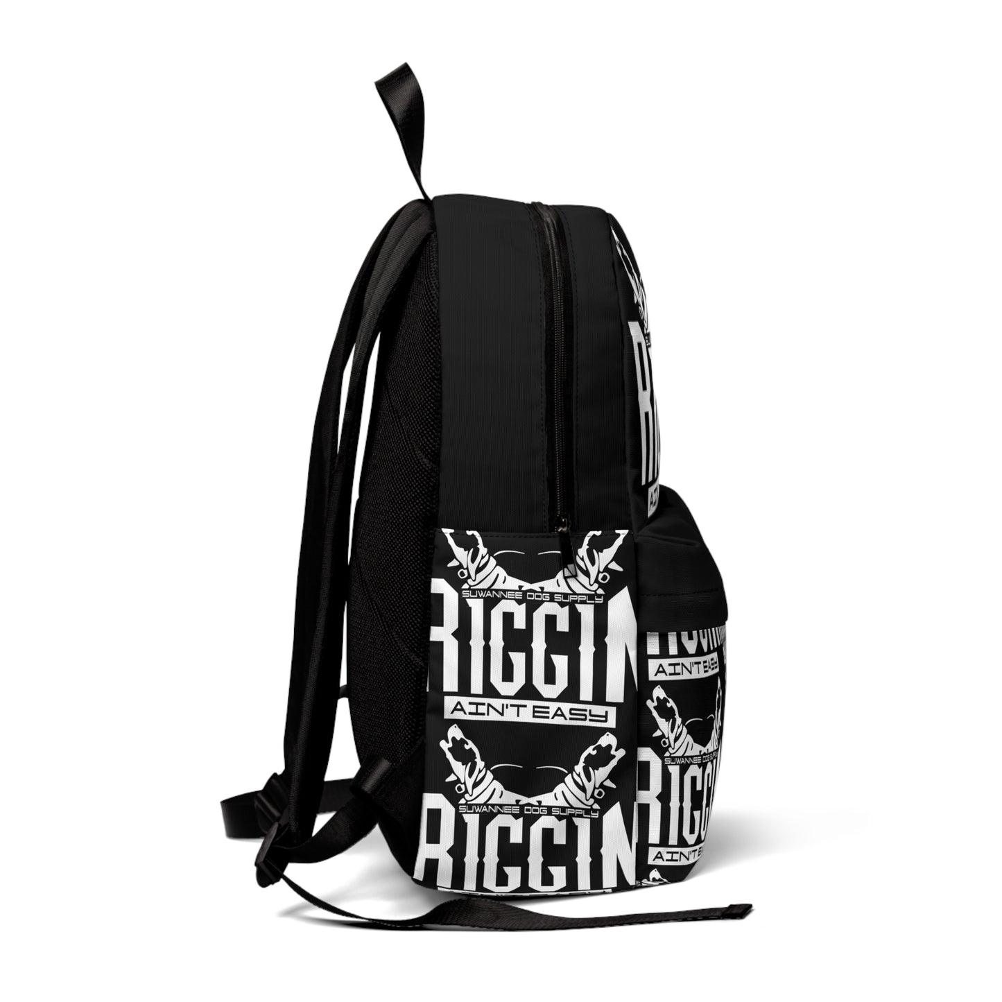 Riggin Ain't Easy Black Backpack