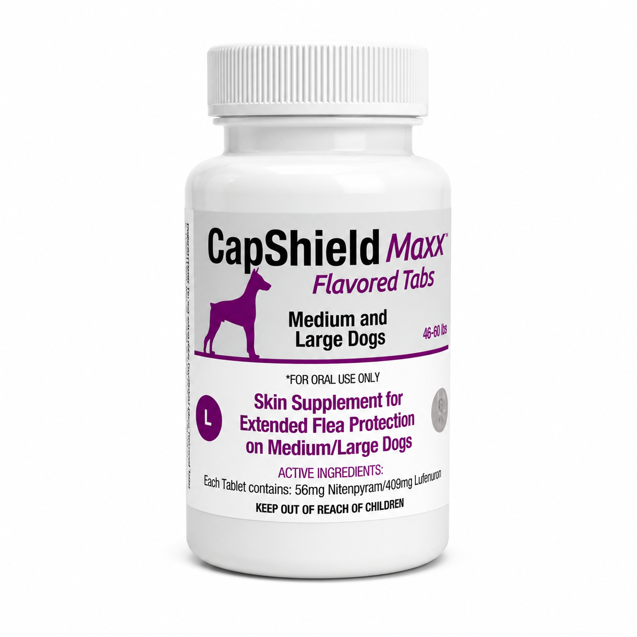 CapShield Maxx Flea Protection Large 6Tabs