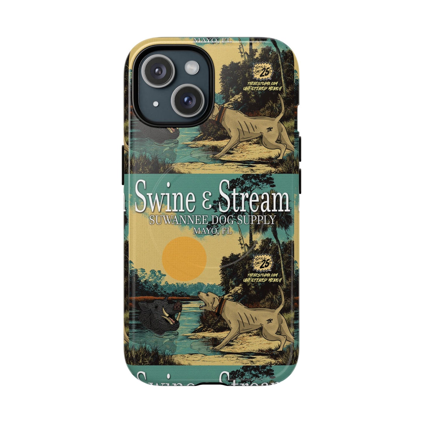 Swine and Stream Phone Case