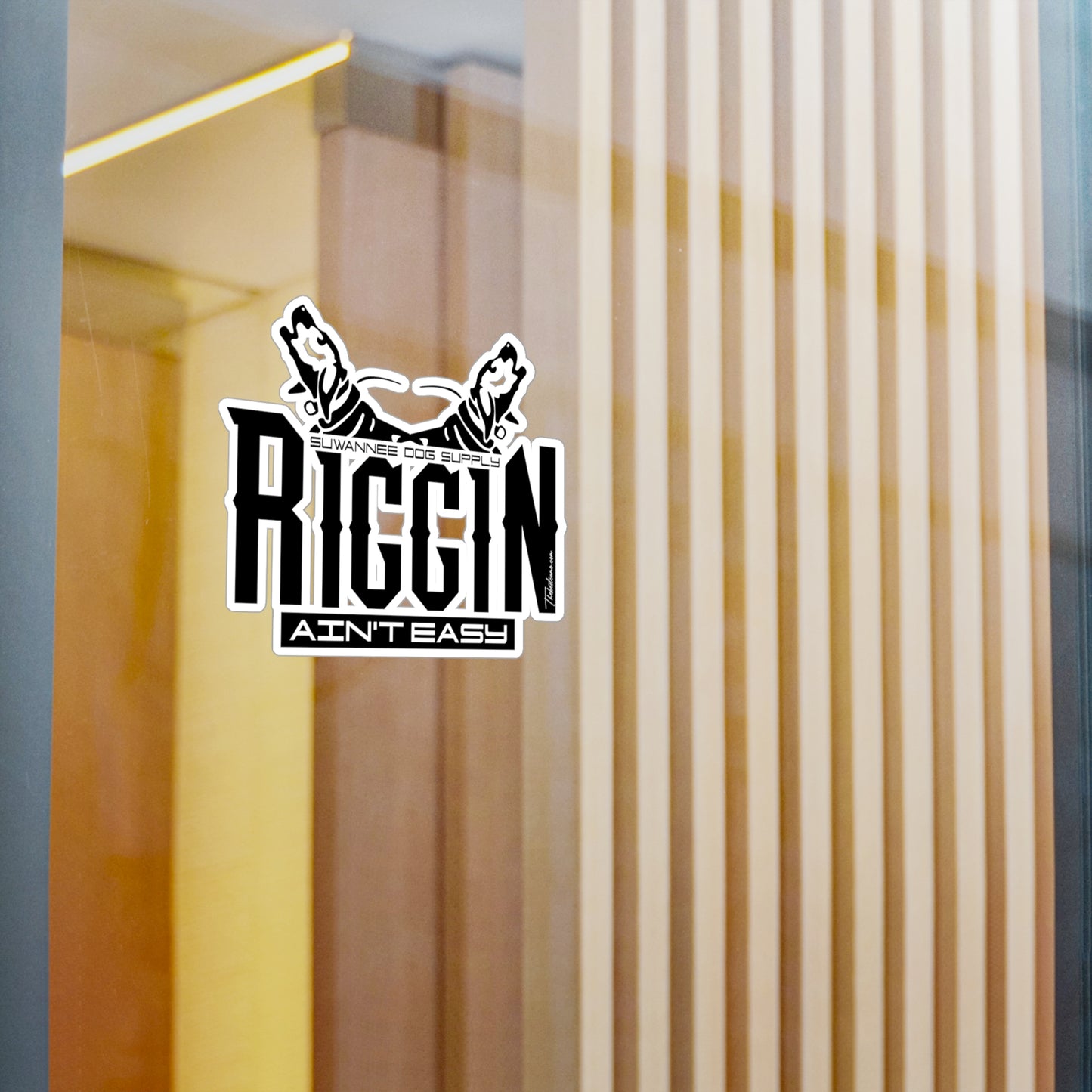 Riggin Aint Easy Sticker