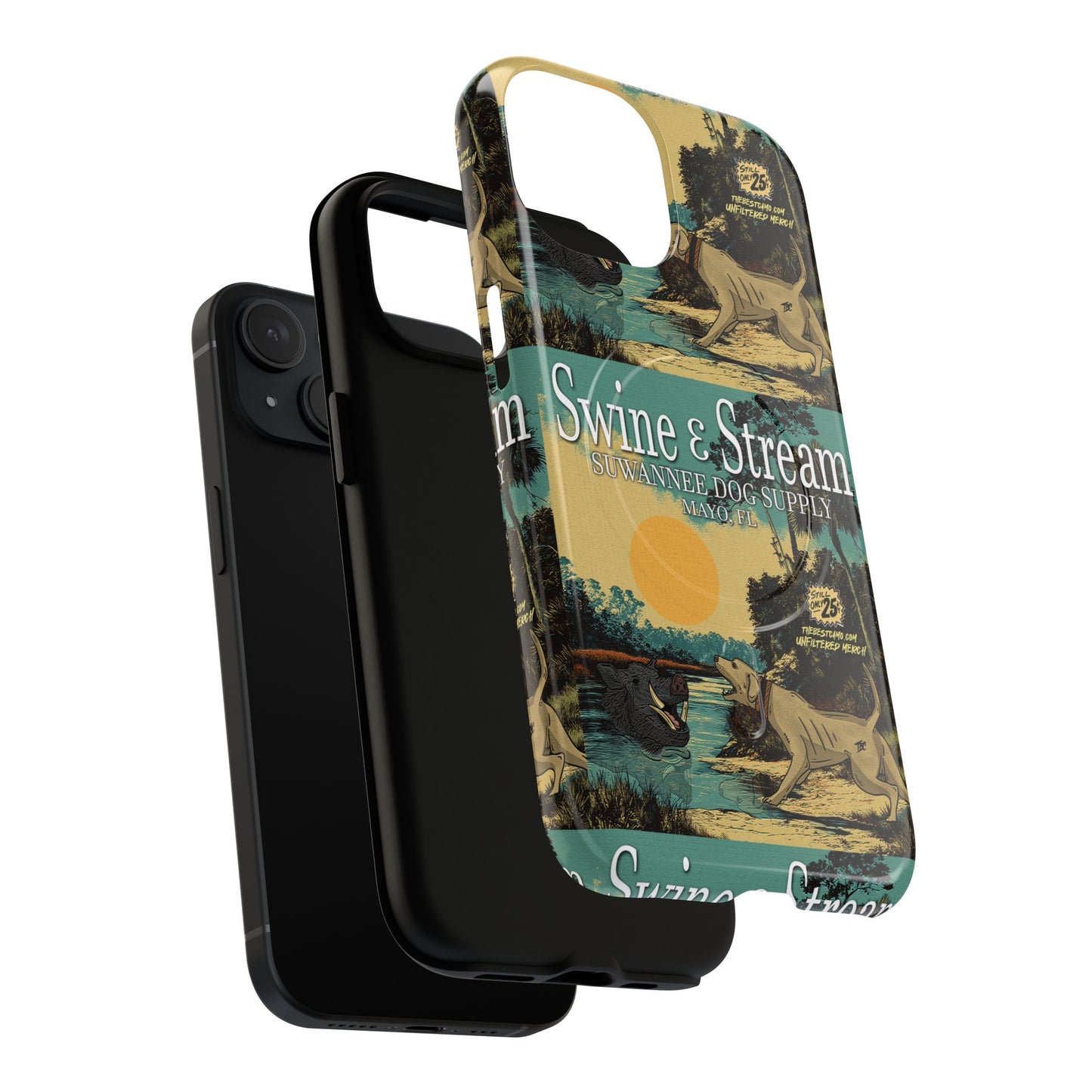 Swine and Stream Phone Case