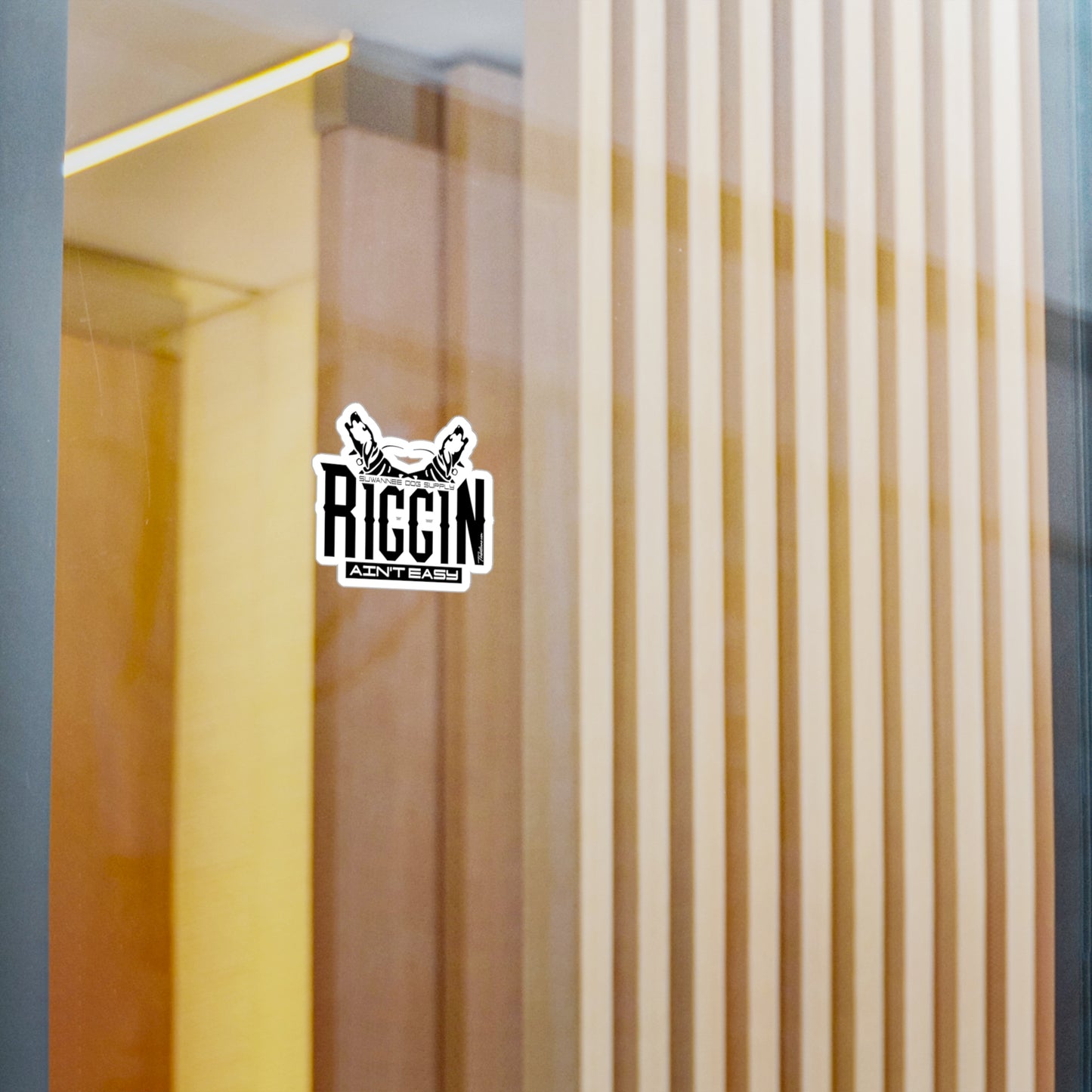 Riggin Aint Easy Sticker