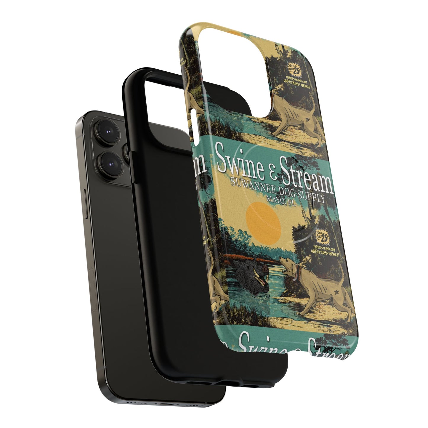 Swine and Stream Phone Case