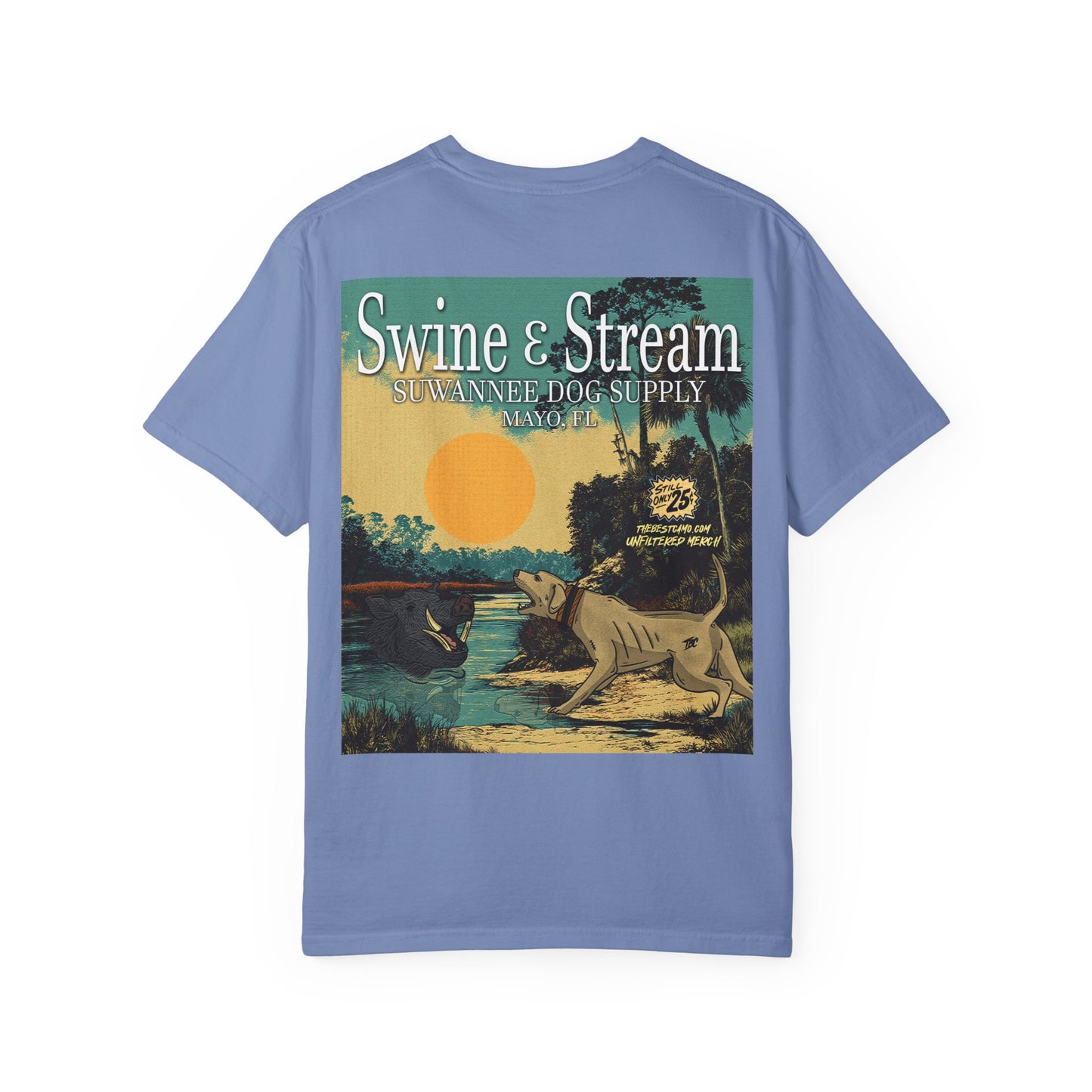 Swine and Stream Adult T-shirt