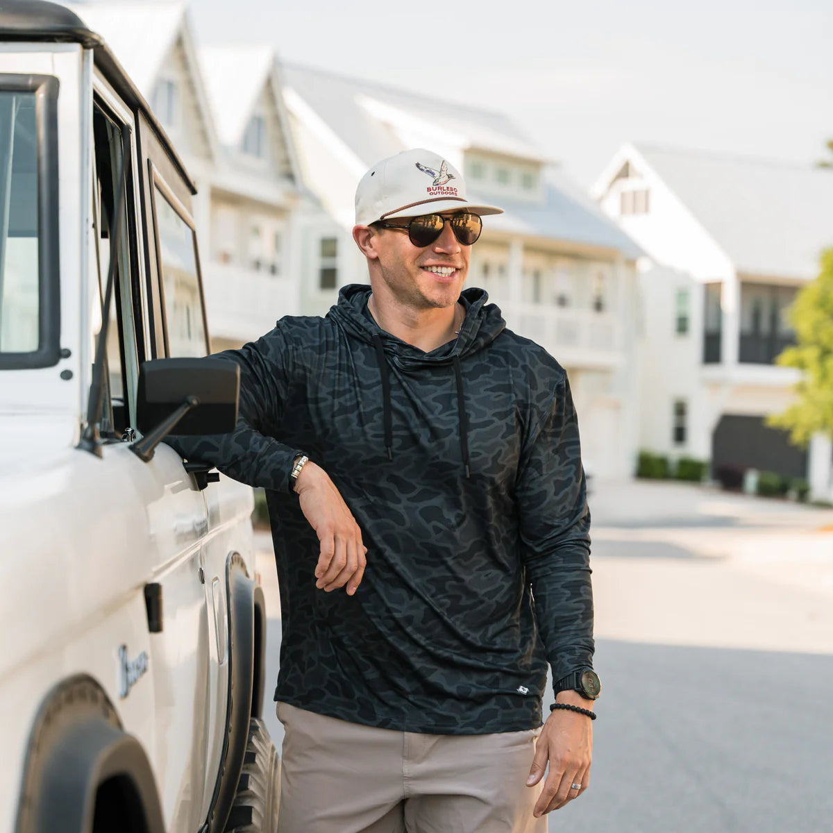 PERFORMANCE HOODIE / Black Camo