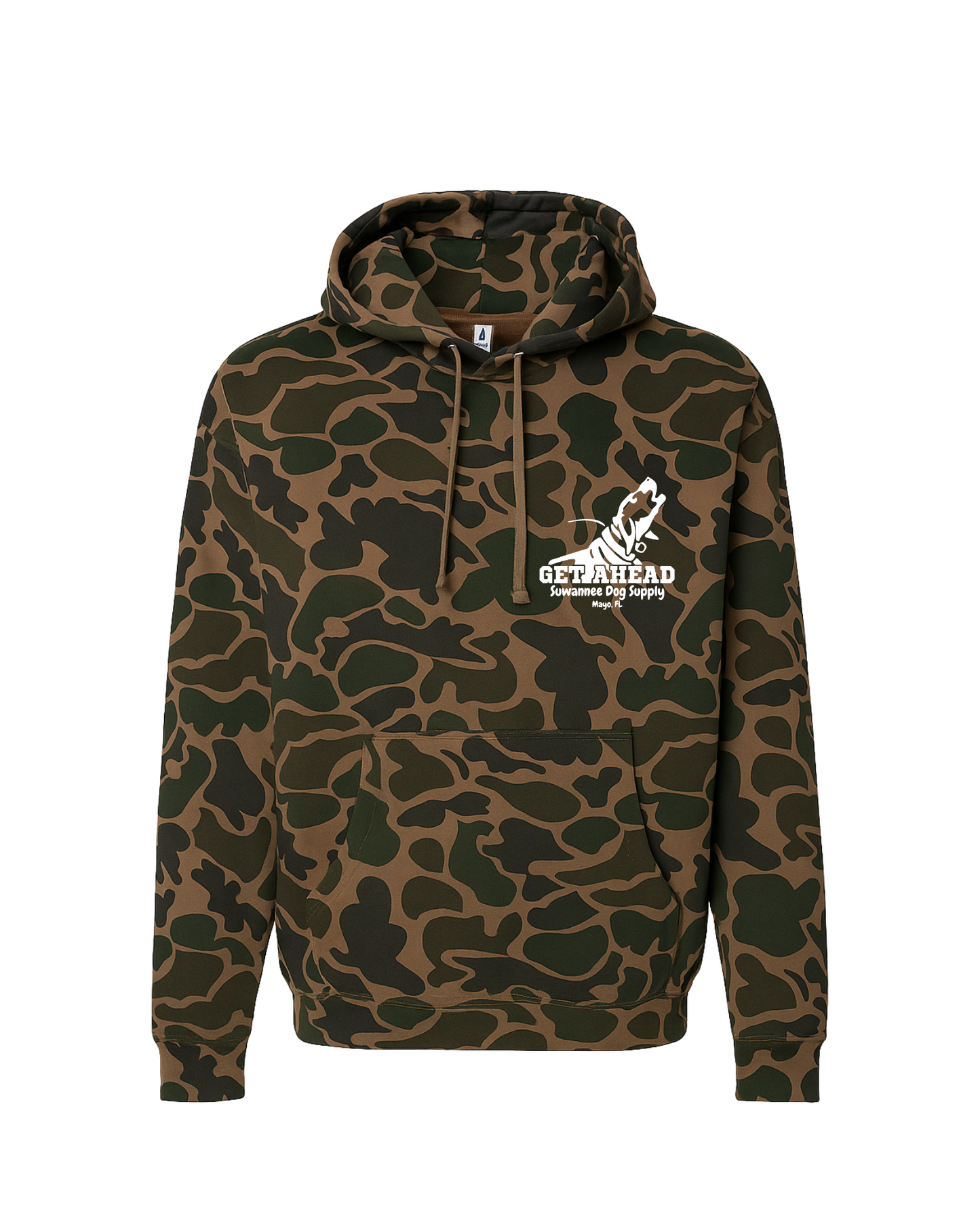 Suwannee Dog Supply Duck Camo Hoodie