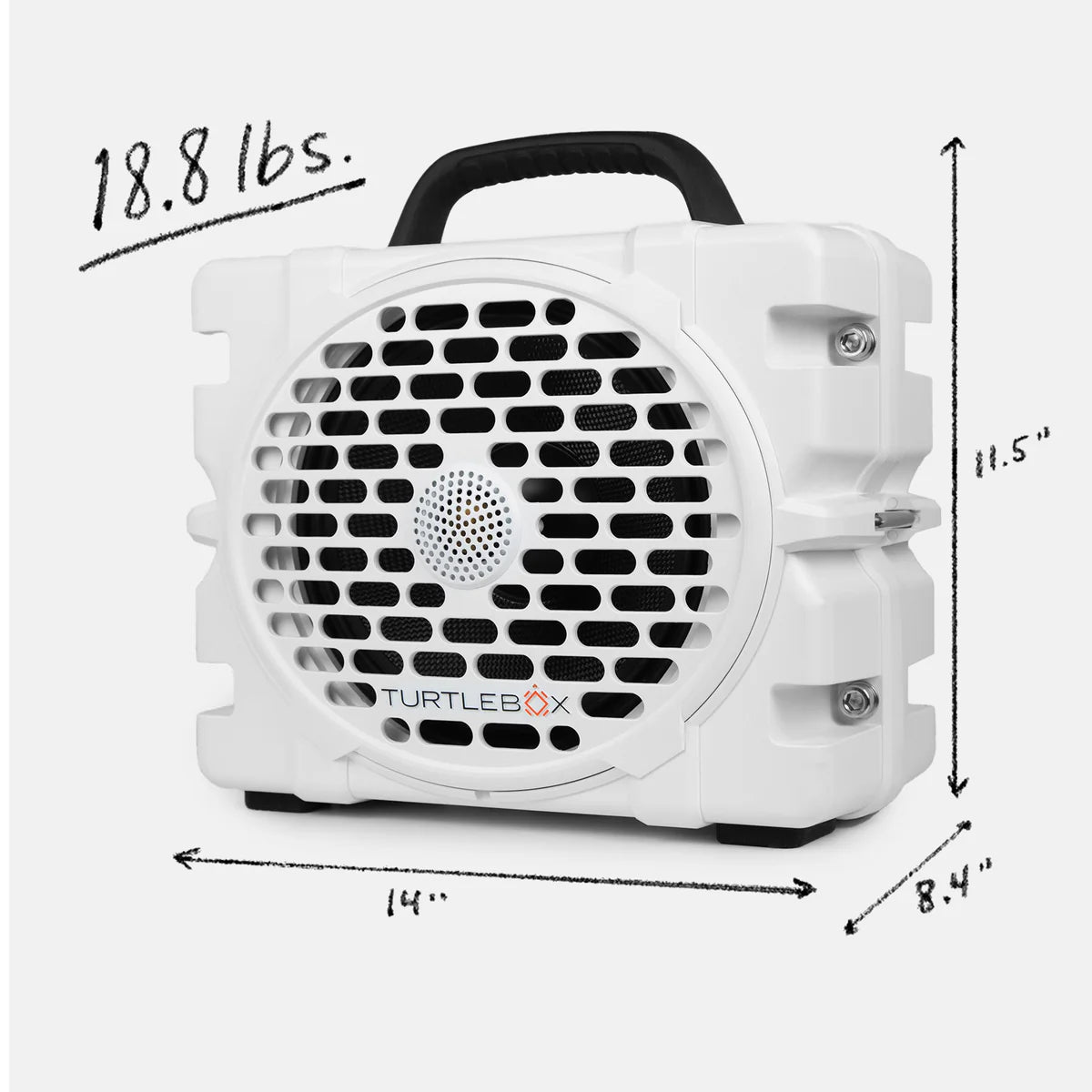 TurtleBox Original Grande White