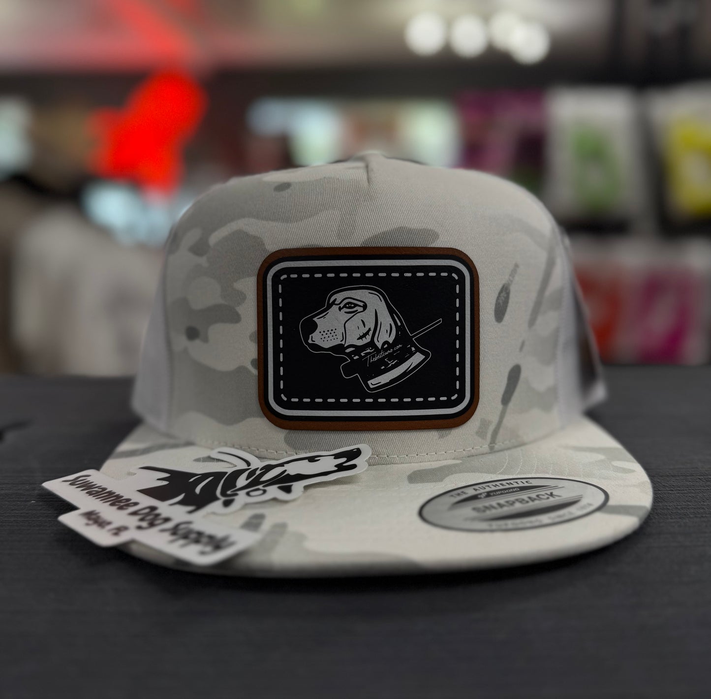 Suwannee Dog Supply B-W Dog Hat