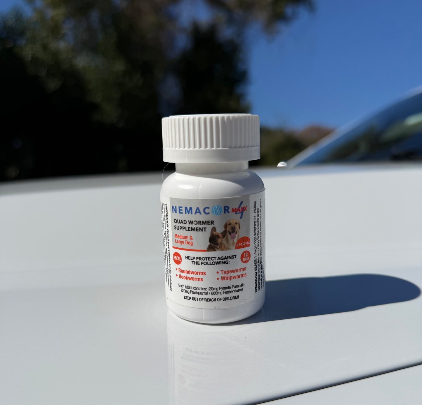 Nemacor MAXX4 Quad Wormer 21-150Lbs