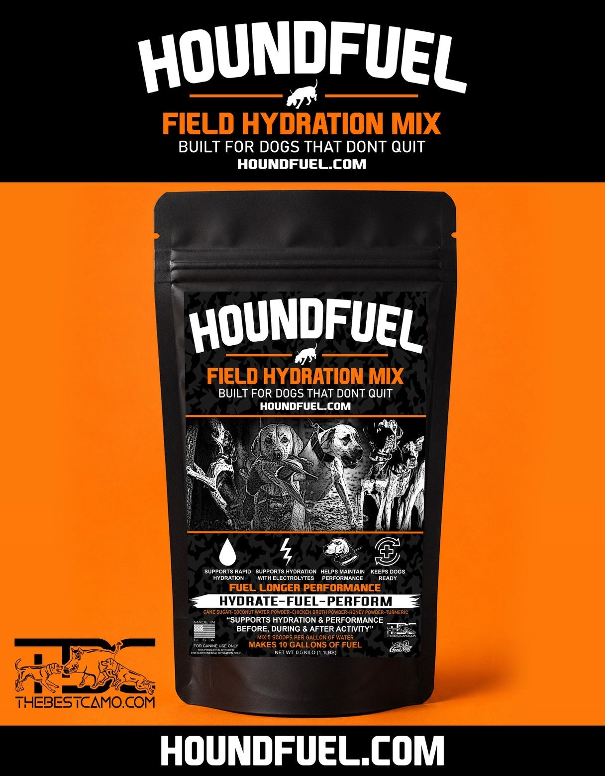 Hound Fuel Hydration Mix