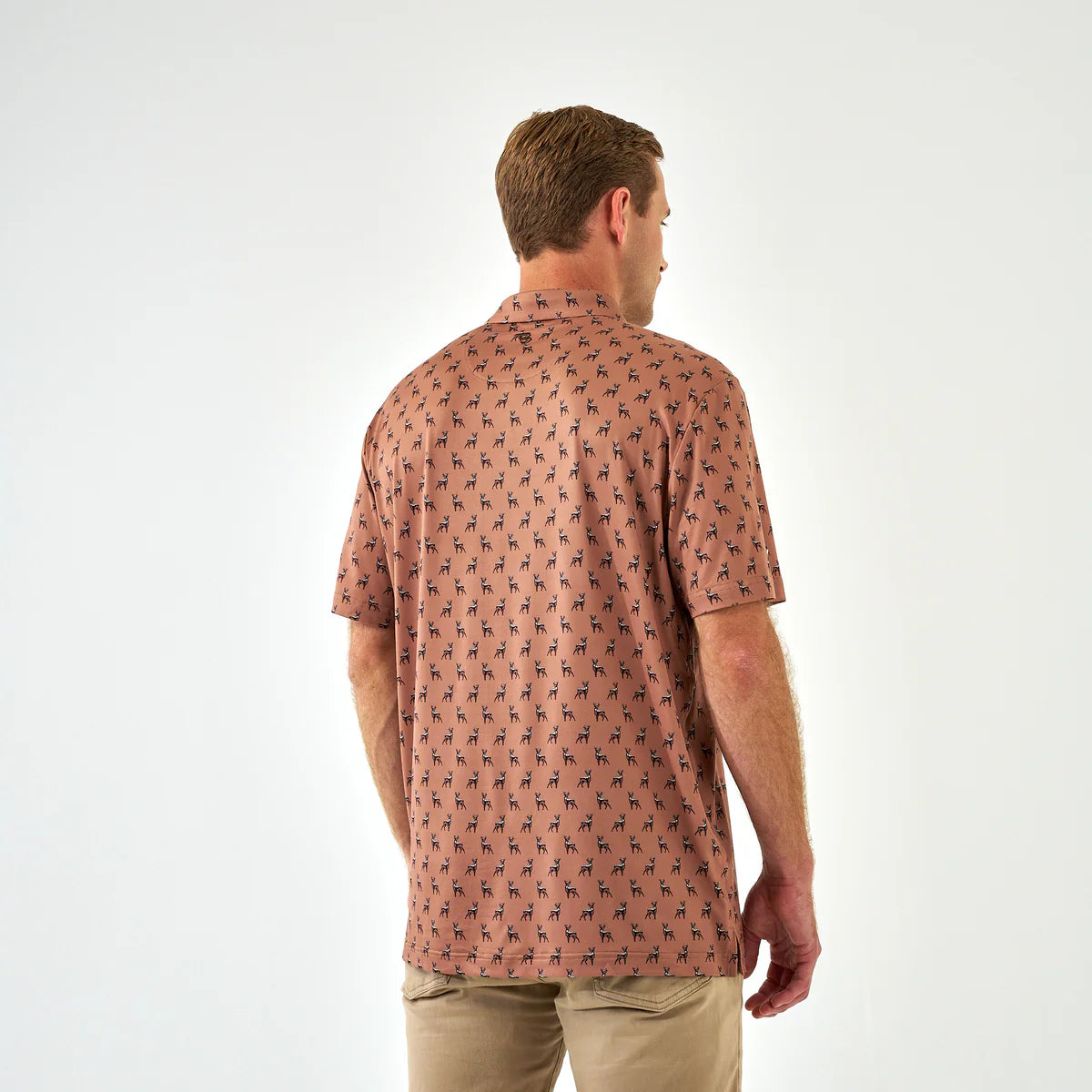 PERFORMANCE POLO / Whitetail Deer Brown