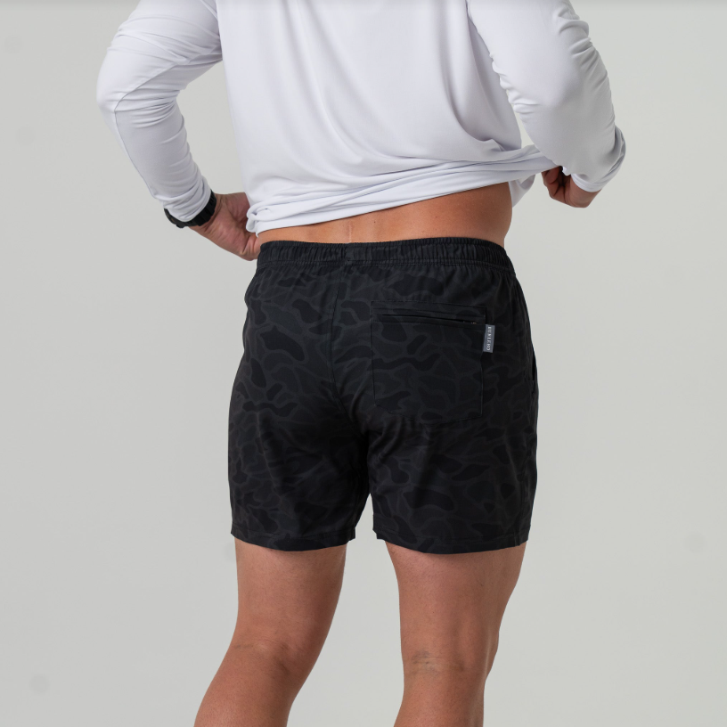 ATHLETIC SHORT / Black Camo