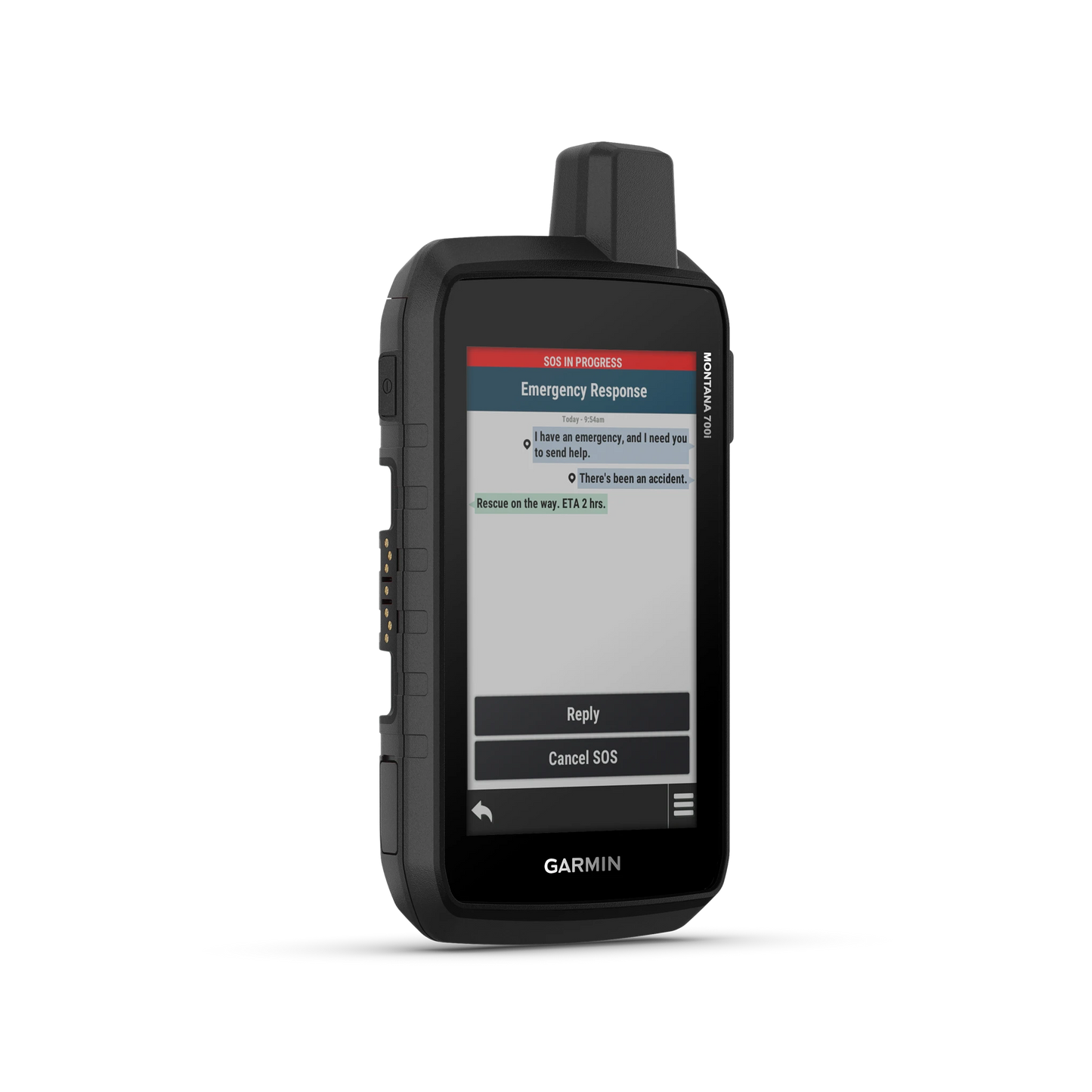 GARMIN Montana® 700i Rugged GPS Touchscreen Navigator with inReach® Technology