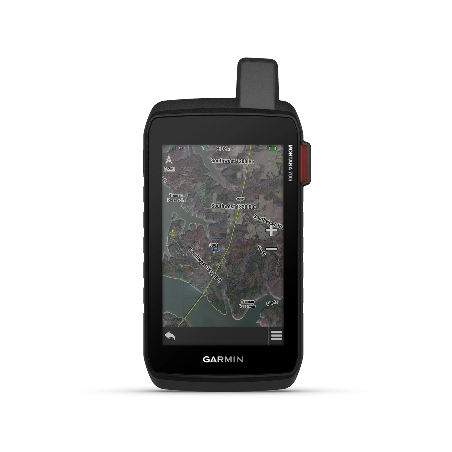 GARMIN Montana® 700i Rugged GPS Touchscreen Navigator with inReach® Technology