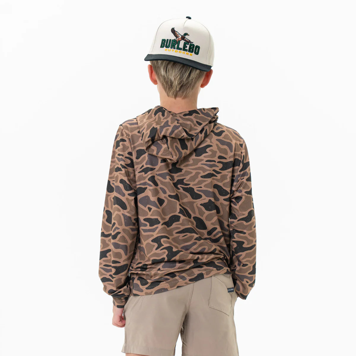 Youth Performance Hoodie - Guage Camo