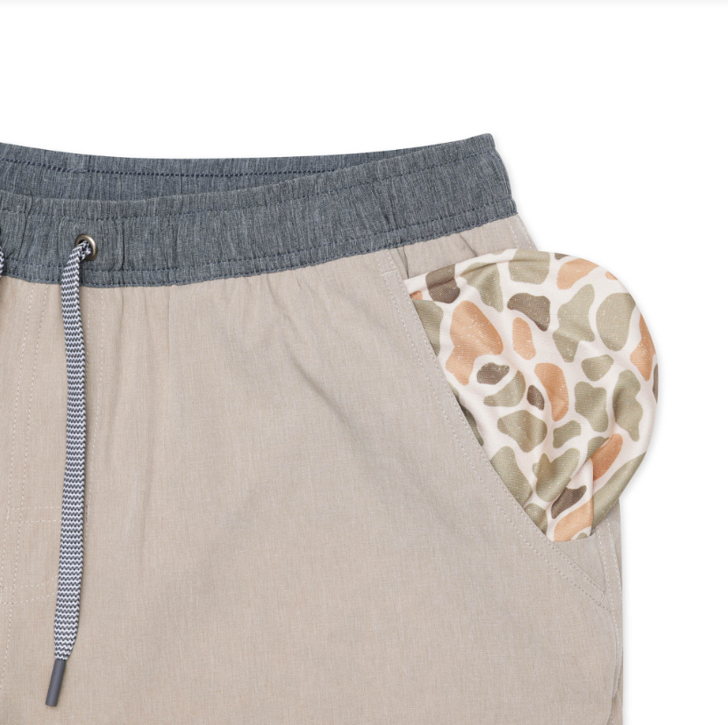 ATHLETIC SHORT / Heather Khaki