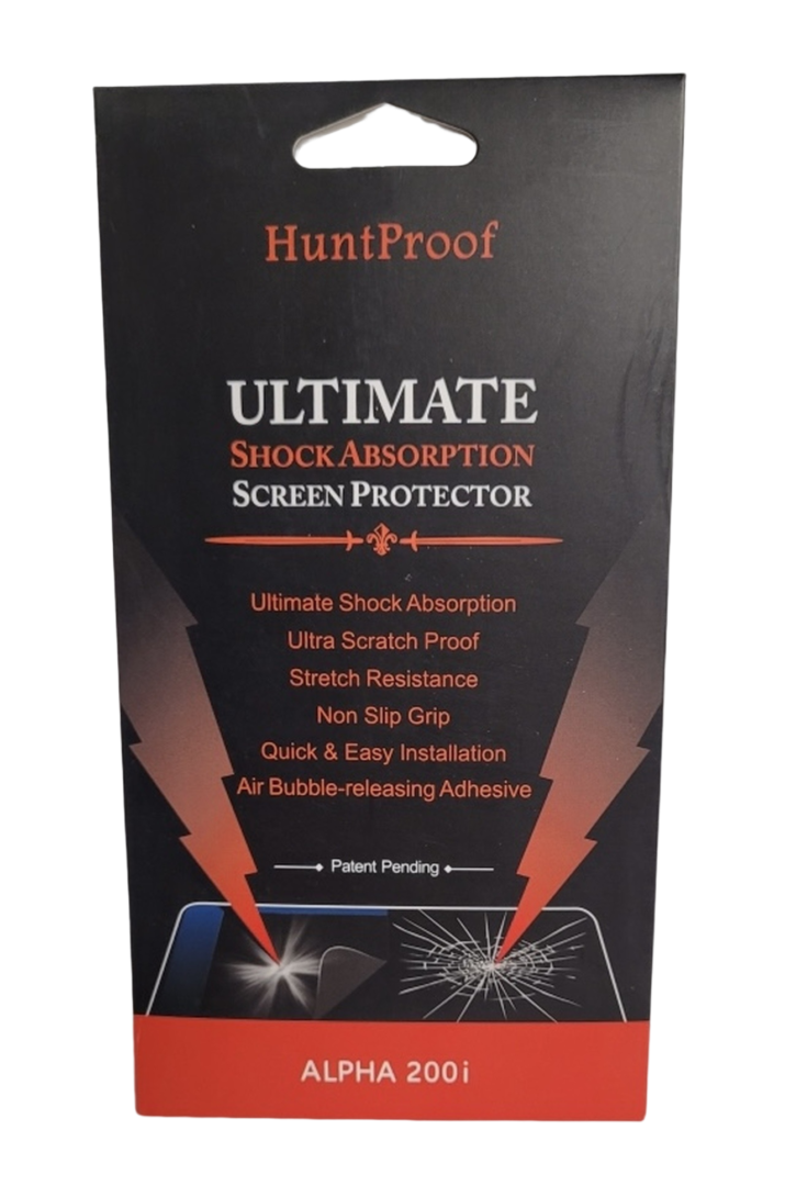 HuntProof Scratch Resistant Screen Protector for Garmin Alpha 200/200i/300/300i
