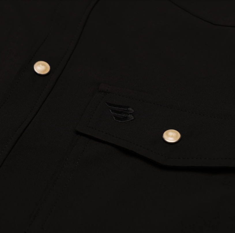 PERFORMANCE WESTERN SHIRT / Black