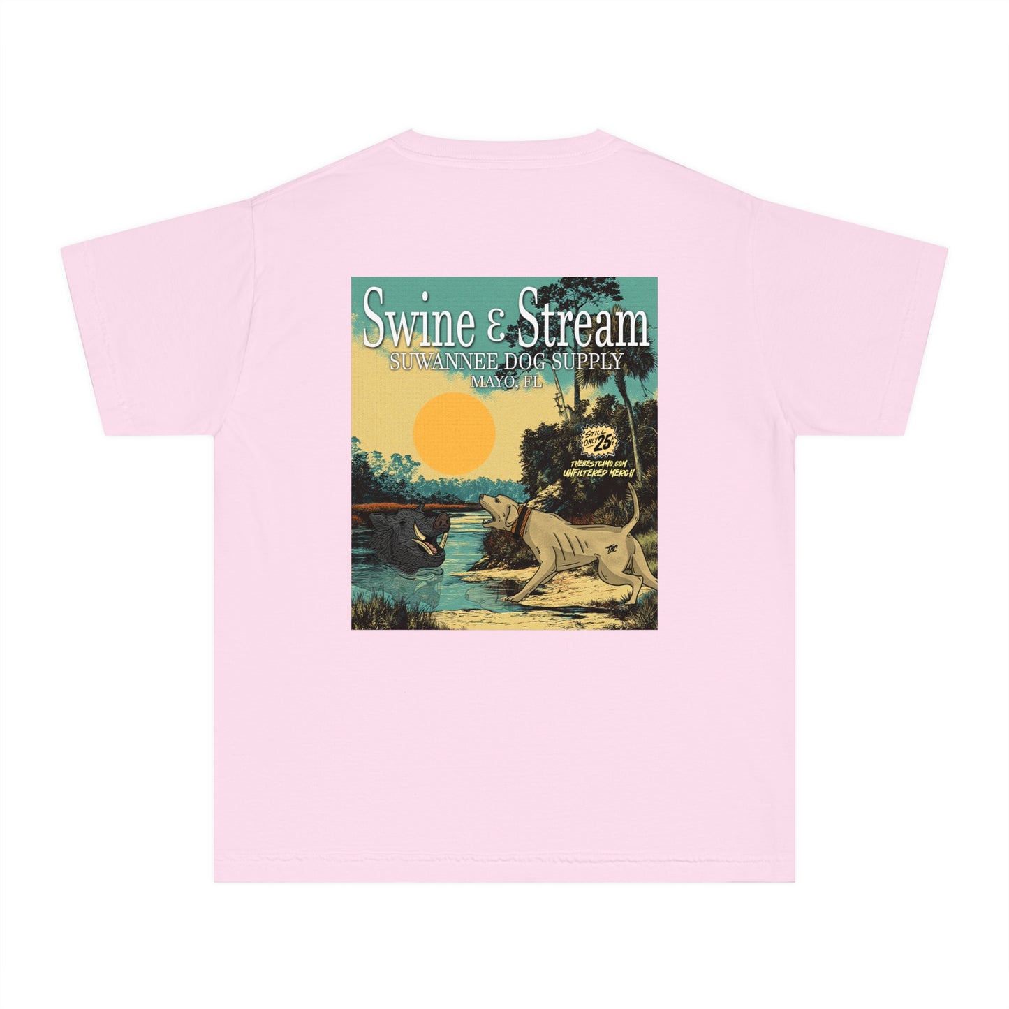 Swine and Stream Youth T-shirt