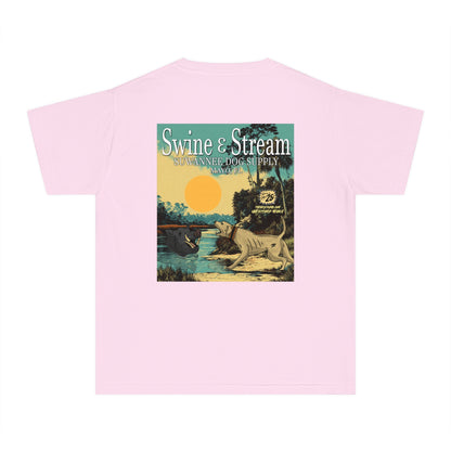 Swine and Stream Youth T-shirt