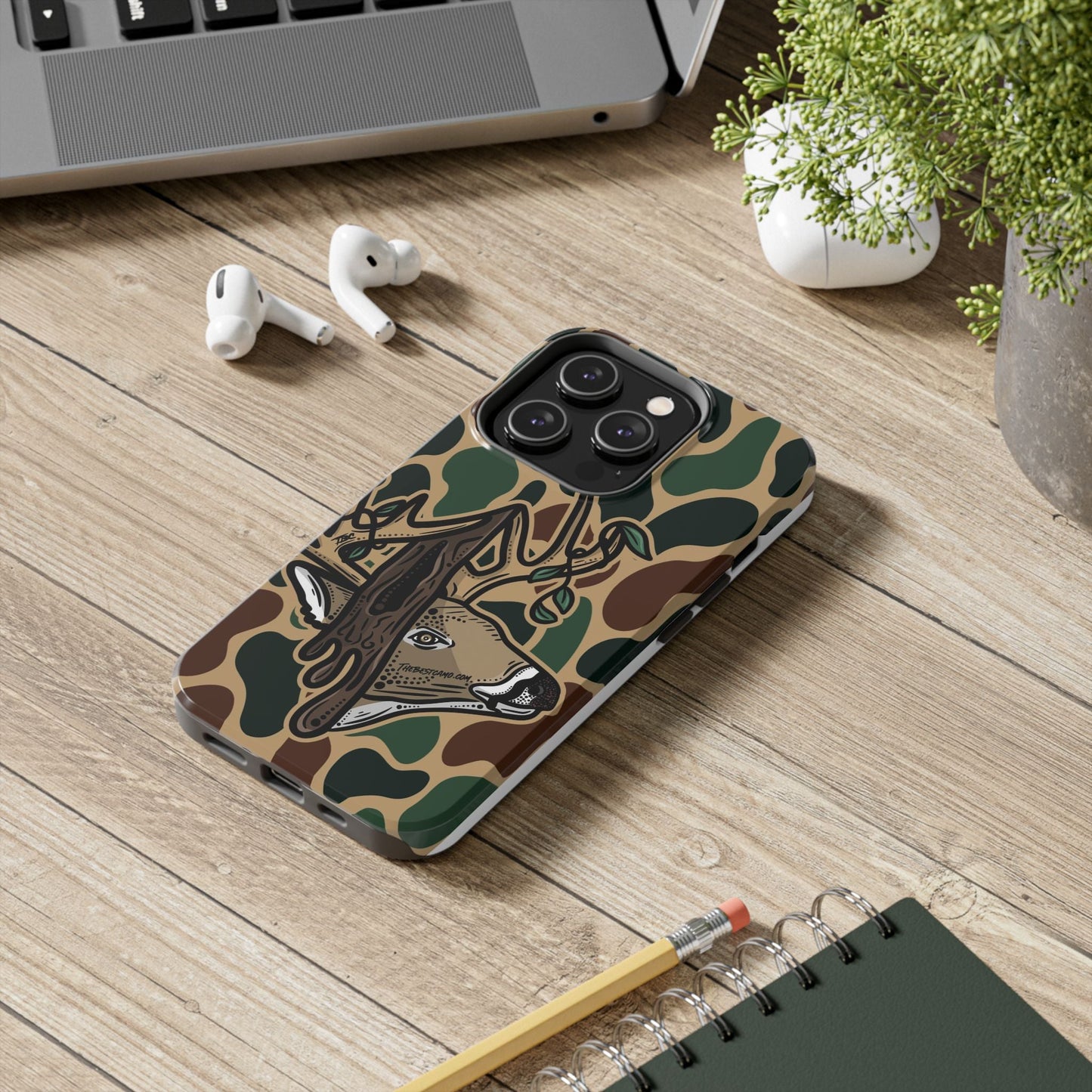 Tough Camo Phone Case SCRAPE PHONE CASE