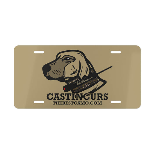 CASTIN CURS License Plate