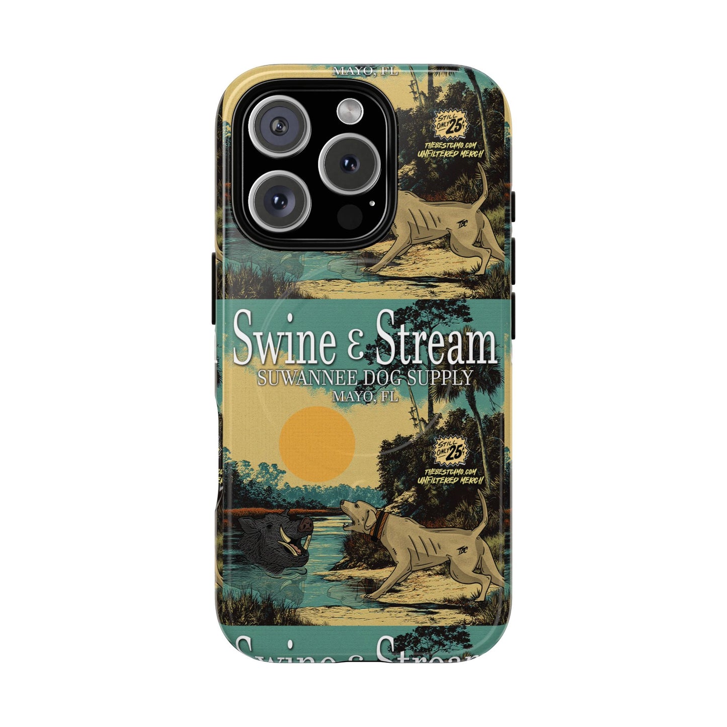 Swine and Stream Phone Case