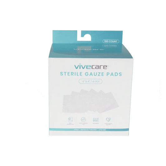 ViveCare Sterile Gauze Pads (1 Pad)