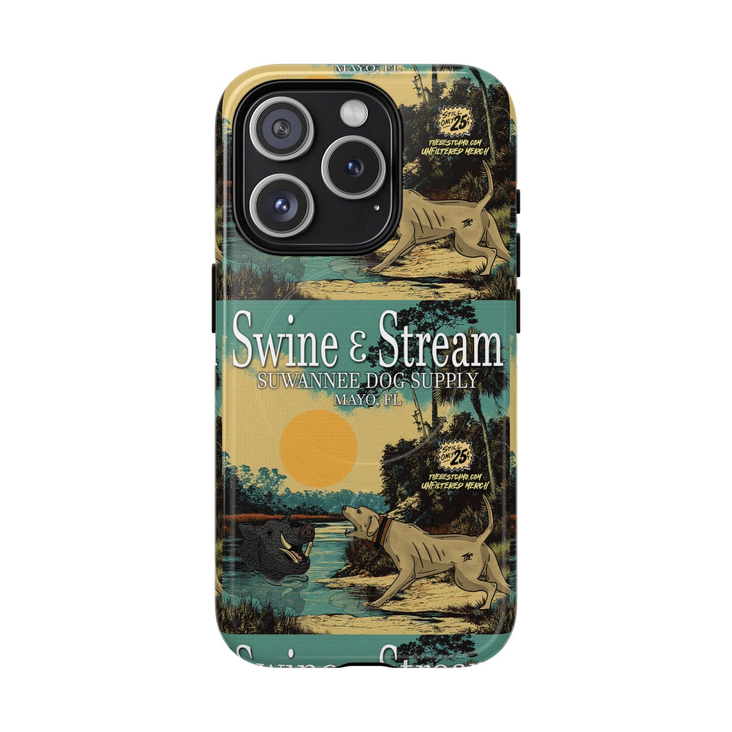 Swine and Stream Phone Case