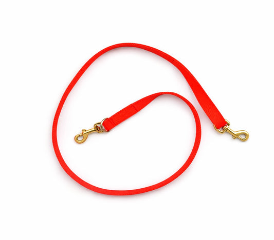 1" Nylon Lead W/ O Ring & 2 Snaps